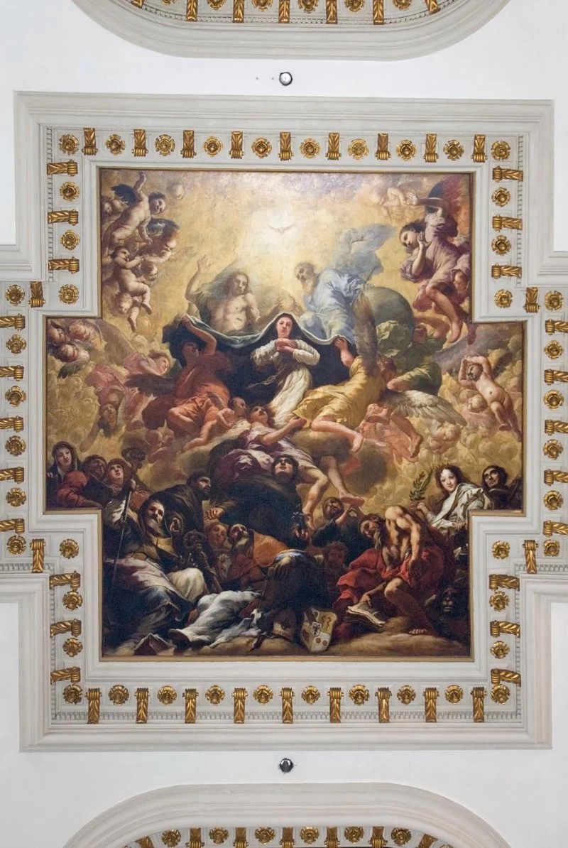 Incoronazione della Vergine in Paradiso - Chiesa di S. Maria del Giglio vulgo S. Maria Zobenigo